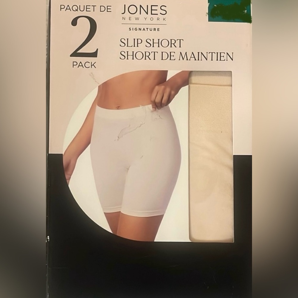 M Jones New York Women's Nude
Slip Short: 2 Pack